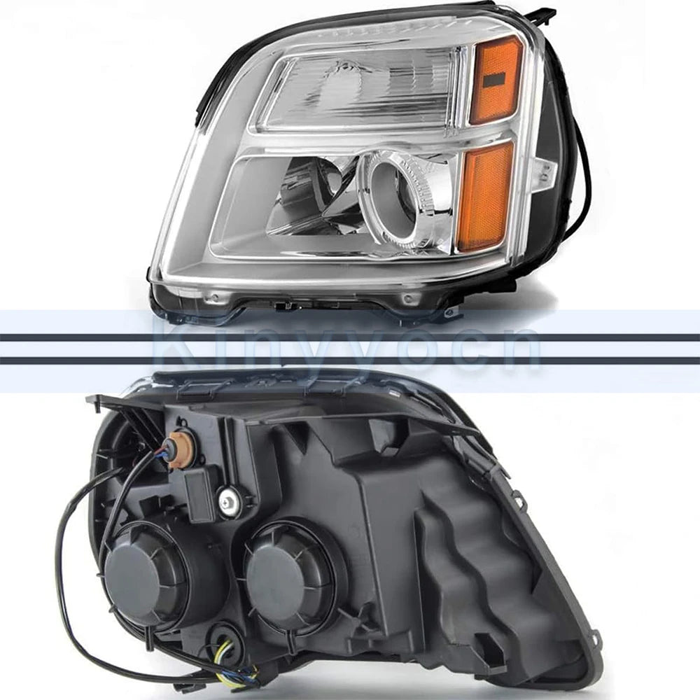 زوج واحد من مصابيح المصد الأمامي للإصدار الأمريكي لسيارة GMC Terrain 2010-2015 مصباح أمامي