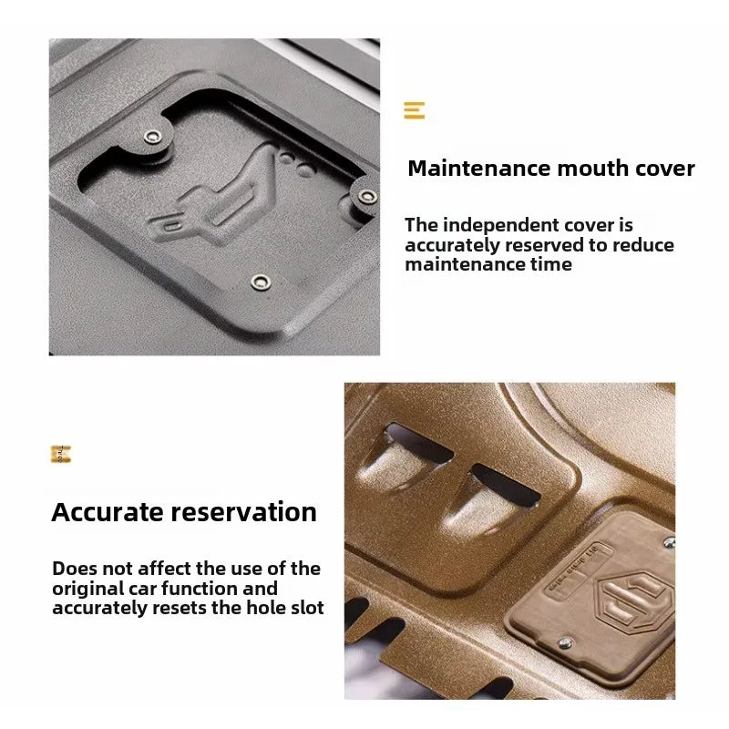 Car Accessories Black Under Engine Guard Mudguard Board Splash Shield Mud Fender Plate Panel For Kia K5 Optima 2011-2019 2.0L