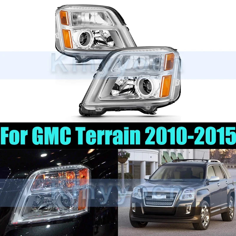 زوج واحد من مصابيح المصد الأمامي للإصدار الأمريكي لسيارة GMC Terrain 2010-2015 مصباح أمامي