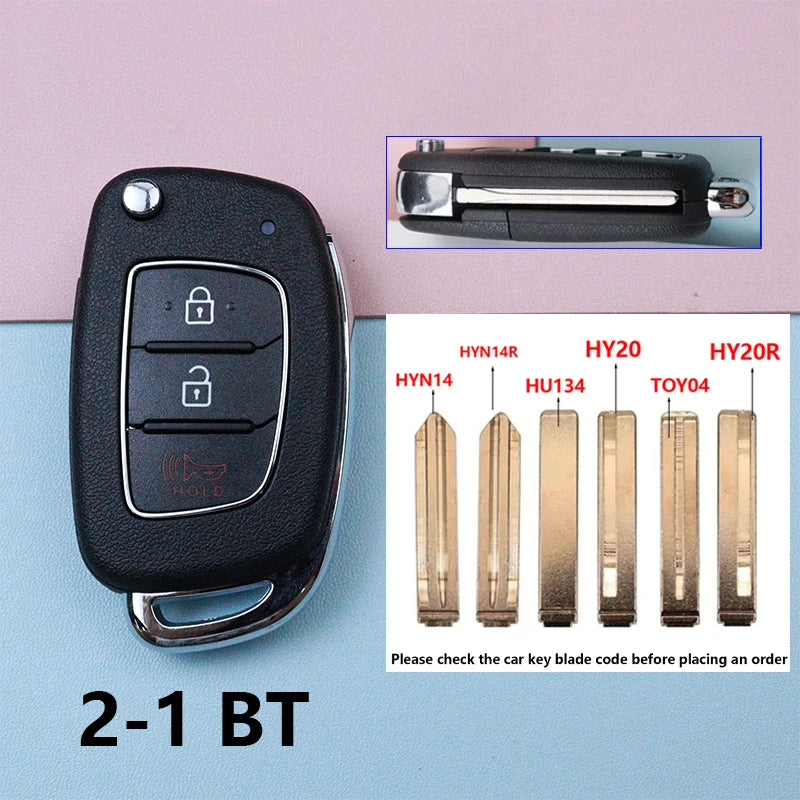 Car Key Shell Case for Hyundai Santa Fe Creta Kona Tucson I10 Sonata I40 Elantra I20 Elantra Verna Solaris IX25 IX35 IX45 HB20