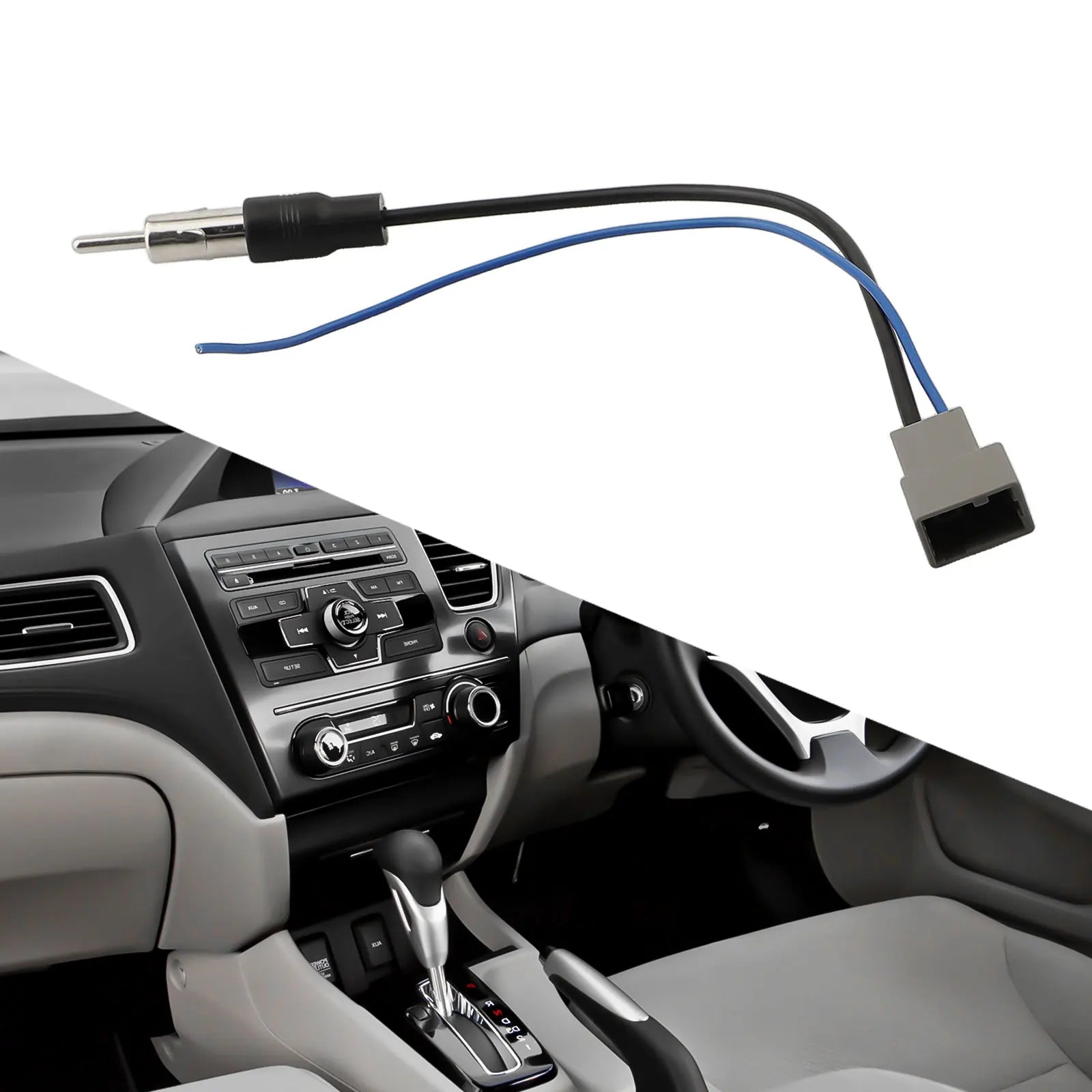 Car Accessories Adapter Cable Fit For Honda For Mazda Stereo Radio AM FM ABS Antenna Cable Adapter High Quality
