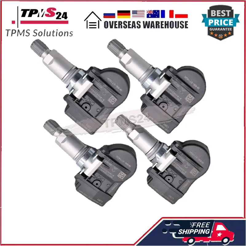 For 2012-2020 Mazda 6 BHB637140A GS1D37140 433Mhz 4PCS TPMS SENSOR TIRE PRESSURE SENSOR