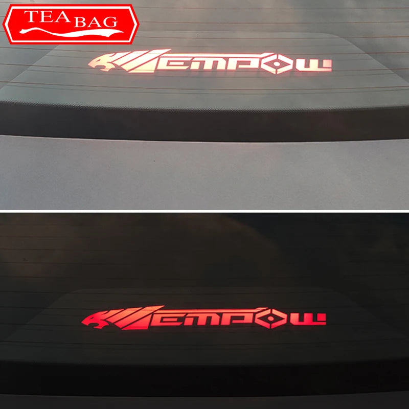 ملصق ضوء الفرامل العالي لتصفيف السيارة Trumpchi GAC Empow R 2022-2024، لوحة عرض، ملصق ضوء الفرامل الخلفي، ملحقات