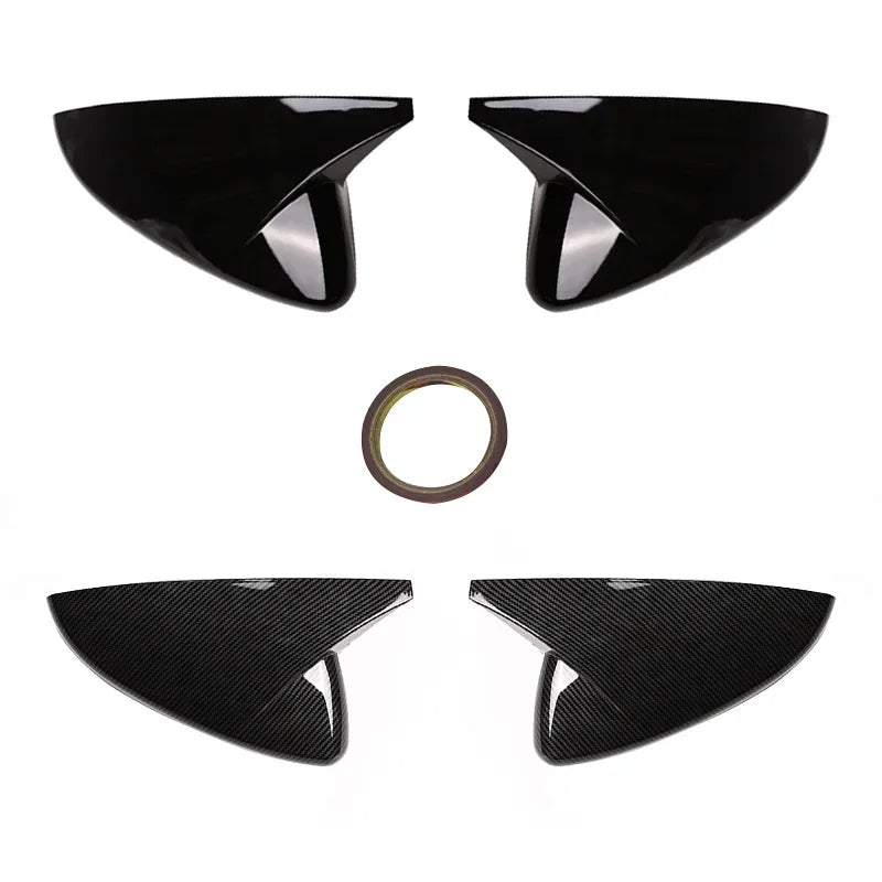 For Mazda 3 Axela BP Accessories 2021 2020 2019 2022 Car Rearview Mirrors Cover Decorative ABS Exterior Modification Products