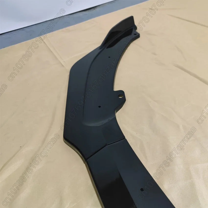 Auto Car Front Bumper Splitter Lip Spoiler Diffuser Guard Body Kit Cover Tuning ABS Gloss Black For Kia Stinger GT 2018-2023