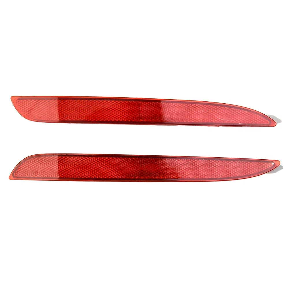 ABS Plastic Red Rear Bumper Bar Reflector Rear Bumper Reflector For Mazda 3 BL 2009~2013 1011108 Accessories For Vehicles