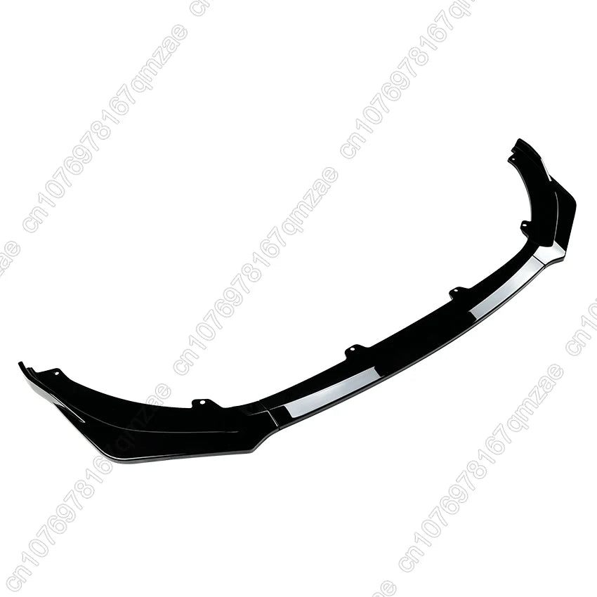 Auto Car Front Bumper Splitter Lip Spoiler Diffuser Guard Body Kit Cover Tuning ABS Gloss Black For Kia Stinger GT 2018-2023