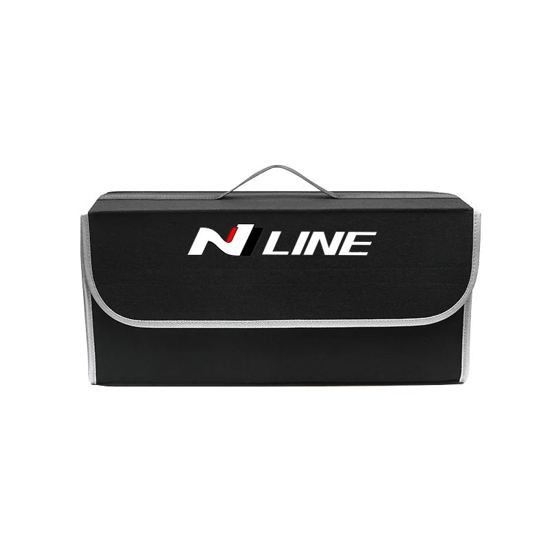 Car Storage Bag Folding Travel Tidying Box Trunk Tools Case For Hyundai Kona Tucson I10 I20 I30 I40 Getz IX35 Venue Accent Ioniq