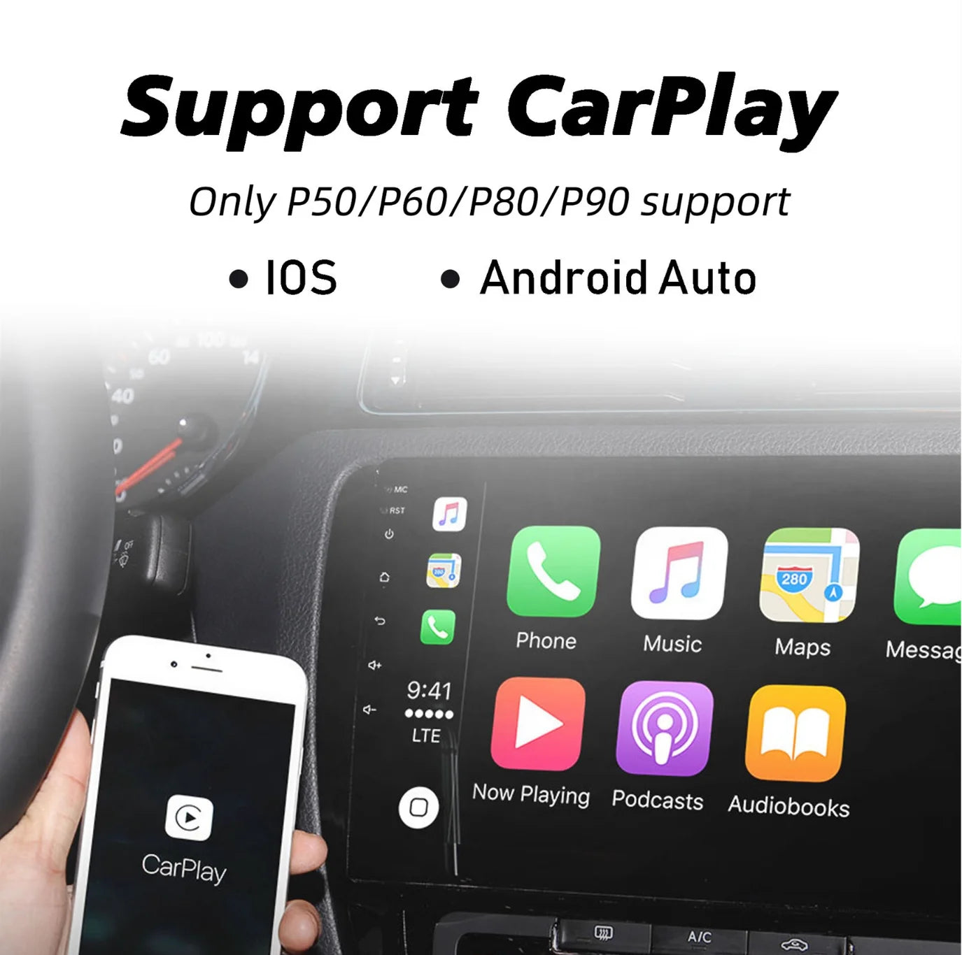 For Hyundai I10 2019 - 2023 Carplay Car Multimedia 2 Din Android Car Stereo Radio Auto Radio GPS Navigation Android Auto WIFI