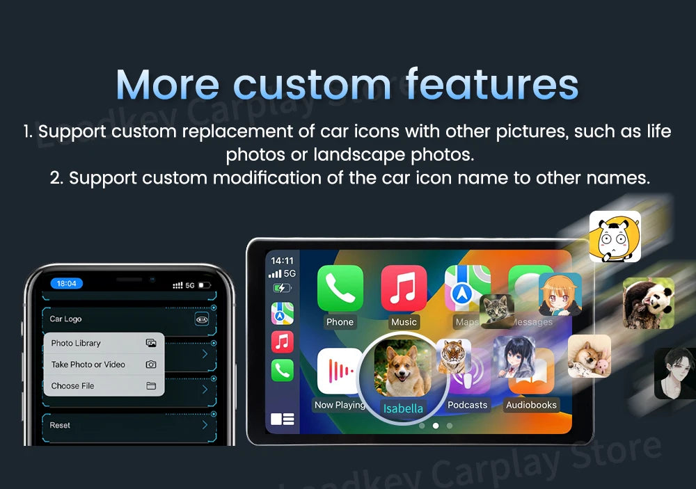 CarlinKit 5.0 & CarlinKit 4.0 Wireless CarPlay Android Auto Waze Music Spotify Auto For Audi Golf Peugeot Mazda KIA Mercedes MG