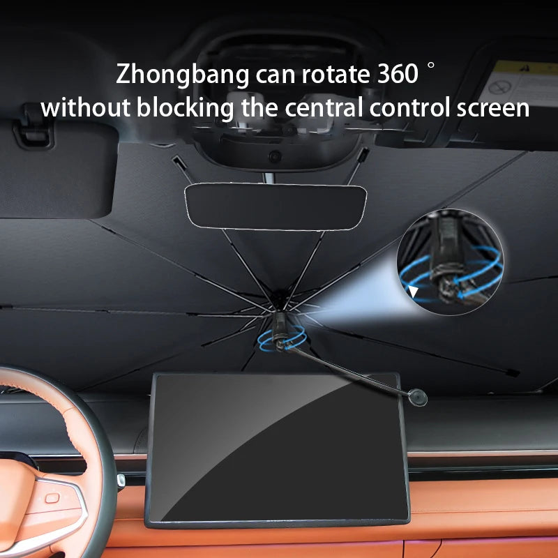 Car Sunshade Accessories Suitable for Mazda Car Front Glass Sunshade Atenza CX-5 CX-8 CX-9 CX-30 MX5 Skyactiv BT-50