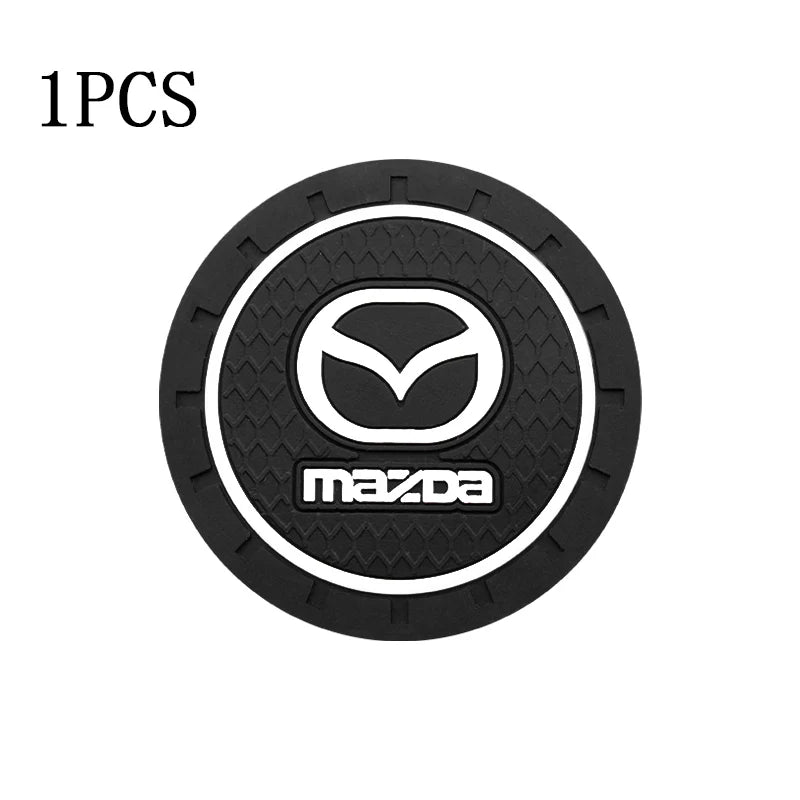 1/2pcs Car Waterproof Pads Black Anti-Skid Auto Parts For Mazda 3 6 Atenza Axela Demio CX3 CX5 MP MS RX8 Accessories