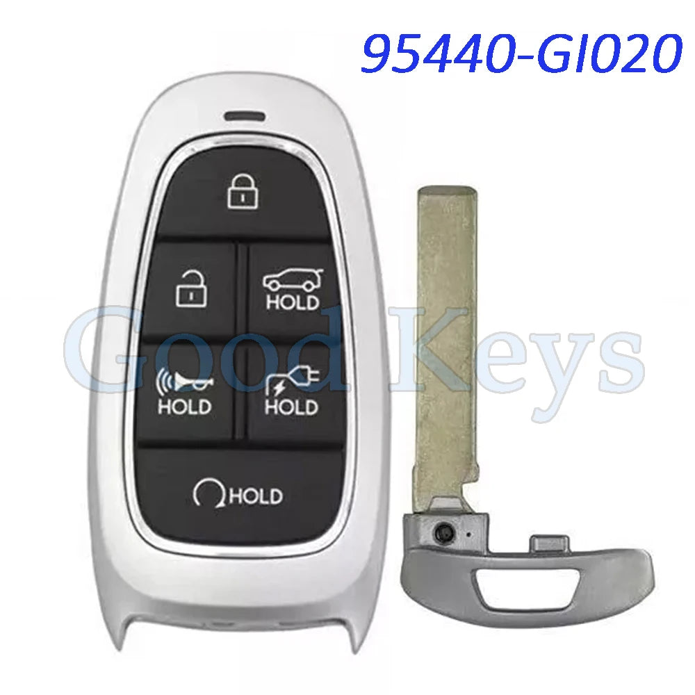 KEYECU 95440-GI020 95440-GI030 Smart Remote Key Fob for Hyundai Ioniq 5 2021 2022 2023 2024 CQOFD01470 FG01220 433MHz