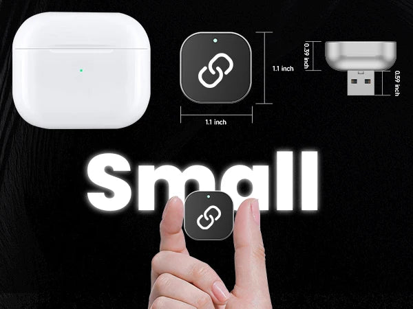 2 in 1 Wireless CarPlay Adapter Plug & Plug Auto Connect No Delay Converts Wired to Wireless Compatible for iPhone & Android