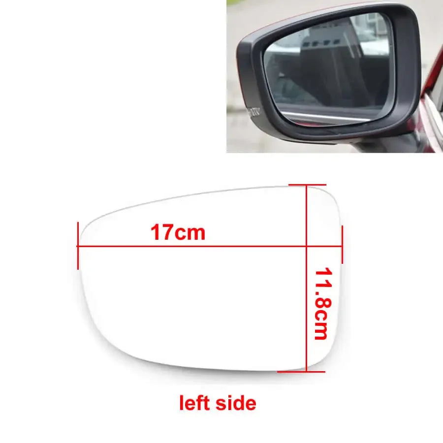 Car Mirrors For Mazda 6 Atenza 2017 2018 2019-2021 Car Accessories Side Mirrors  Lens Rearview Mirror Lenses Glass with Heating