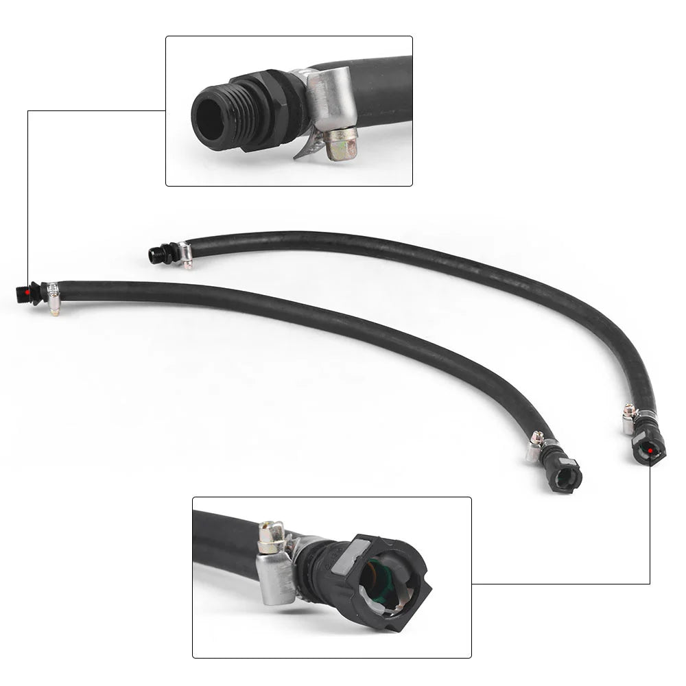 فاصل زيت خزان تجميع زيت السيارة شفاف لسيارات GMC Sierra 1500 2014-2019 5.3 6.2 لسيارات Chevy Silverado 1500