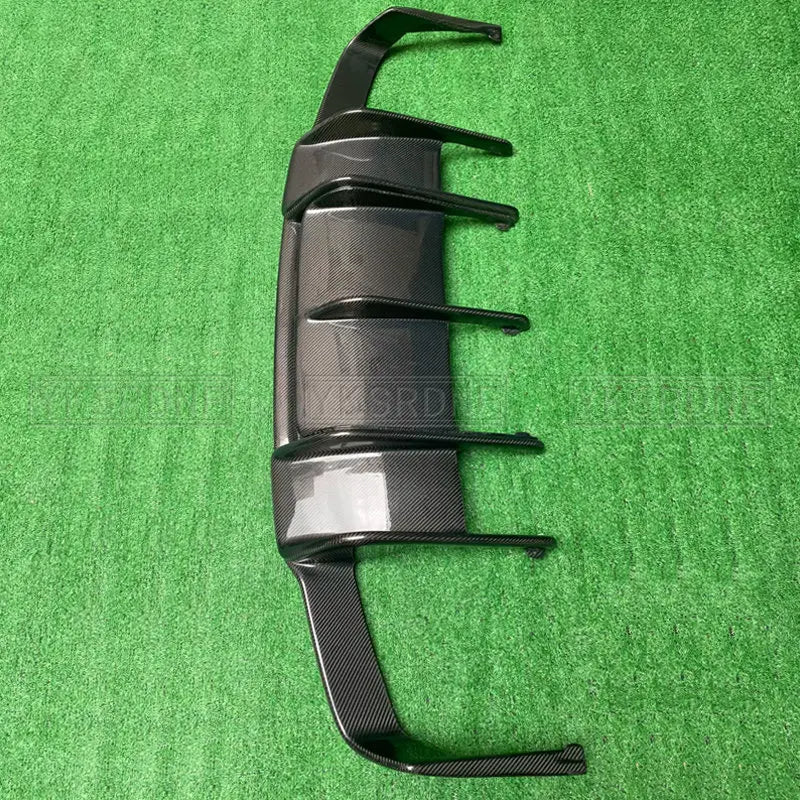 For Mercedes Benz CLS Class W218 CLS350 CLS63 AMG Bumper Carbon Fiber Rear Trunk Diffuser 2011~2014