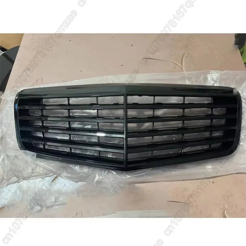 شبكة المصد الأمامي لسيارة مرسيدس W211 E-Class E280 E320 E350 E400 E500 AMG سيدان 2006-2009 طقم ضبط هيكل شبكة السباق