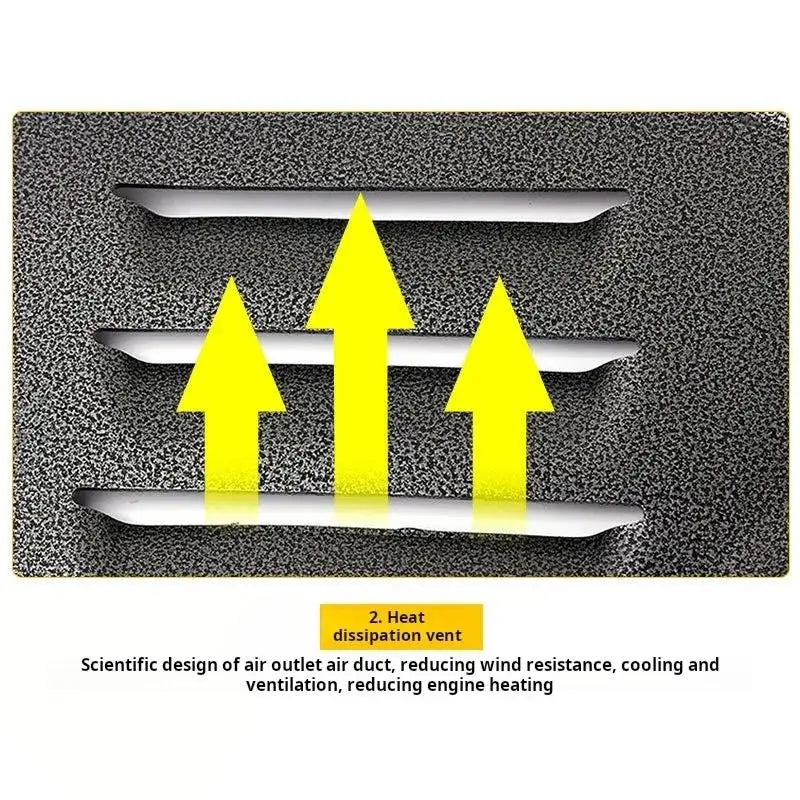 For HYUNDAI ELANTRA 2012-2016 Black Under Engine Guard Plate Splash Shield Mud Fender Cover Mudguard Protector