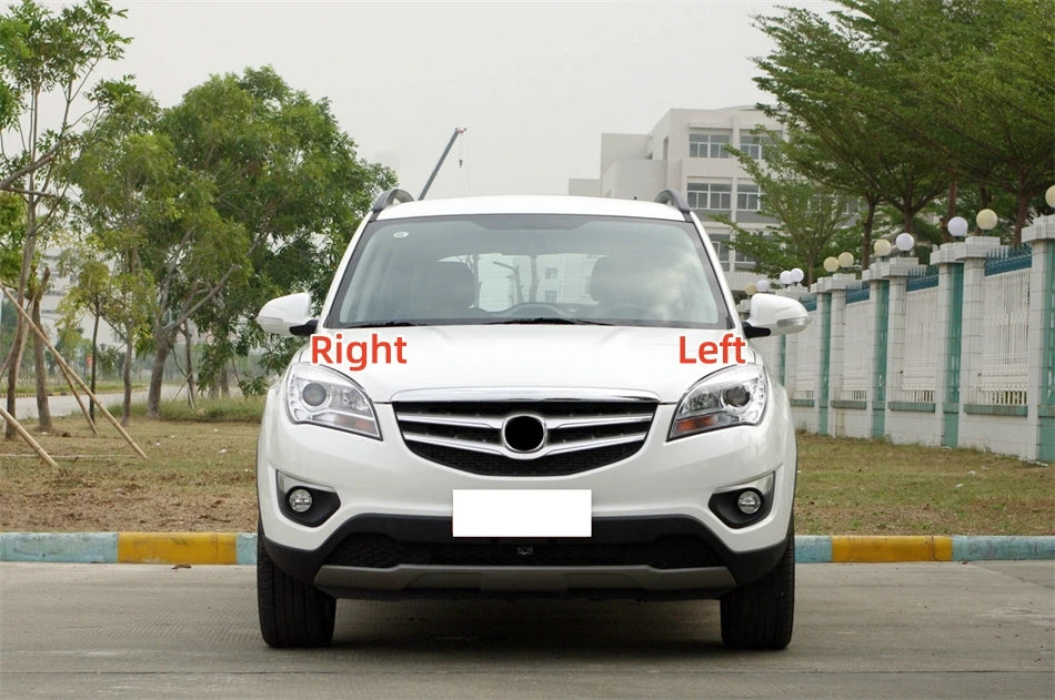 لـ Changan CS35 2012 2013 2014 2015 2016 غطاء عدسة المصباح الأمامي للسيارة زجاج عاكس الضوء الشفاف