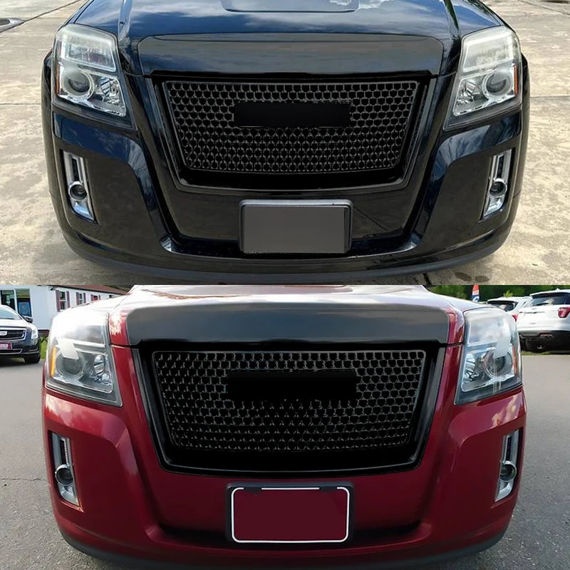 شبكة قرص العسل لسيارة GMC Terrain 2010 2012 2013 2014 2015 طراز Denali، المصد الأمامي، الشبك العلوي، الشبك المركزي، الرادياتير