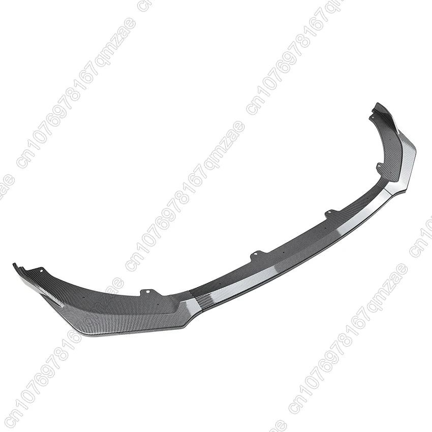 Auto Car Front Bumper Splitter Lip Spoiler Diffuser Guard Body Kit Cover Tuning ABS Gloss Black For Kia Stinger GT 2018-2023