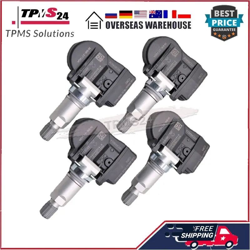 For 2012-2020 Mazda 6 BHB637140A GS1D37140 433Mhz 4PCS TPMS SENSOR TIRE PRESSURE SENSOR