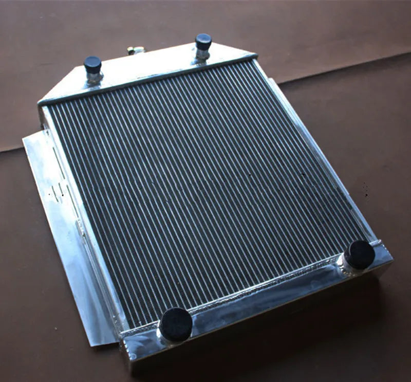 مشعاع ألومنيوم بثلاثة صفوف لسيارات فورد ذات المحرك المسطح V8 MT موديلات 1949-1953، موديلات 1950-1951-1952