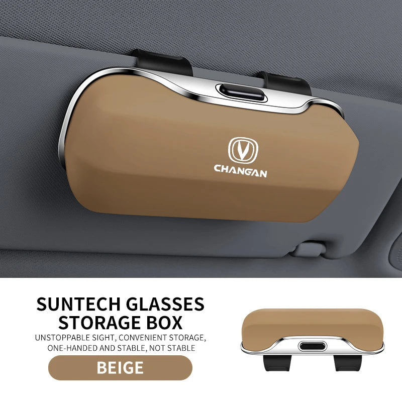 شانجان لامور 2025 CS35 CS55 CS75 CS85 Plus Hunter F70 X7 Accessories Car Visor Sunglasses Glasses Case Glasses Holder Glasses Clip Box