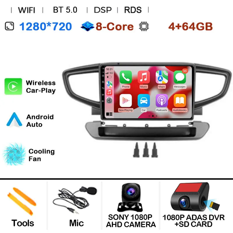 Android 15 For Hyundai IONIQ 2016 2017 2018 2019 2020 Multimedia Navigation GPS Autoradio Player Screen TV Car Radio No 2Din DVD