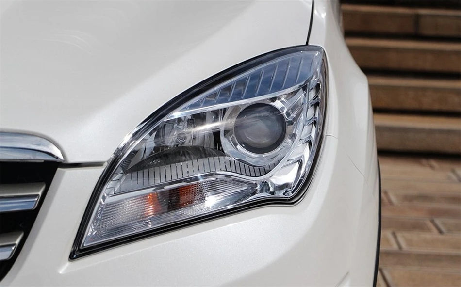 لـ Changan CS35 2012 2013 2014 2015 2016 غطاء عدسة المصباح الأمامي للسيارة زجاج عاكس الضوء الشفاف