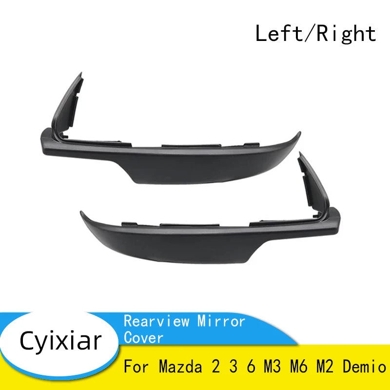 Accessories For Car Mazda 2 3 6 M3 M6 M2 Demio Rearview Mirror Cover Bottom Case Lower Shell
