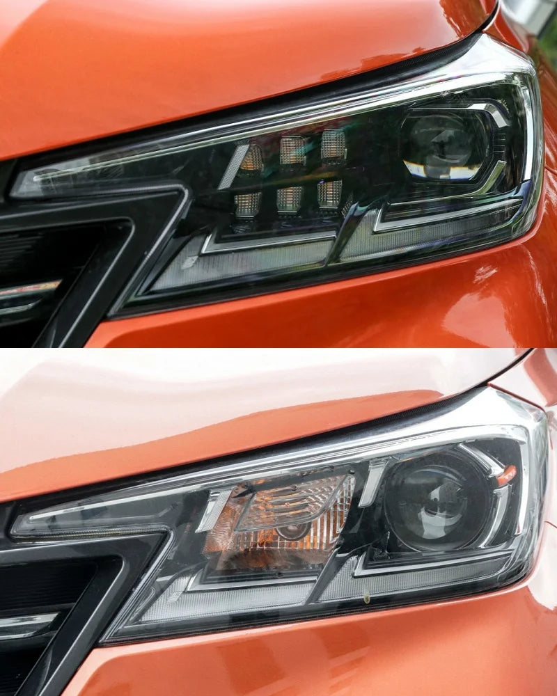ل Changan CS15 2019 2020 2021 سيارة شفافة عاكس الضوء غطاء المصباح الأمامي نظارات عاكس الضوء غطاء المصباح الأمامي غطاء العدسة