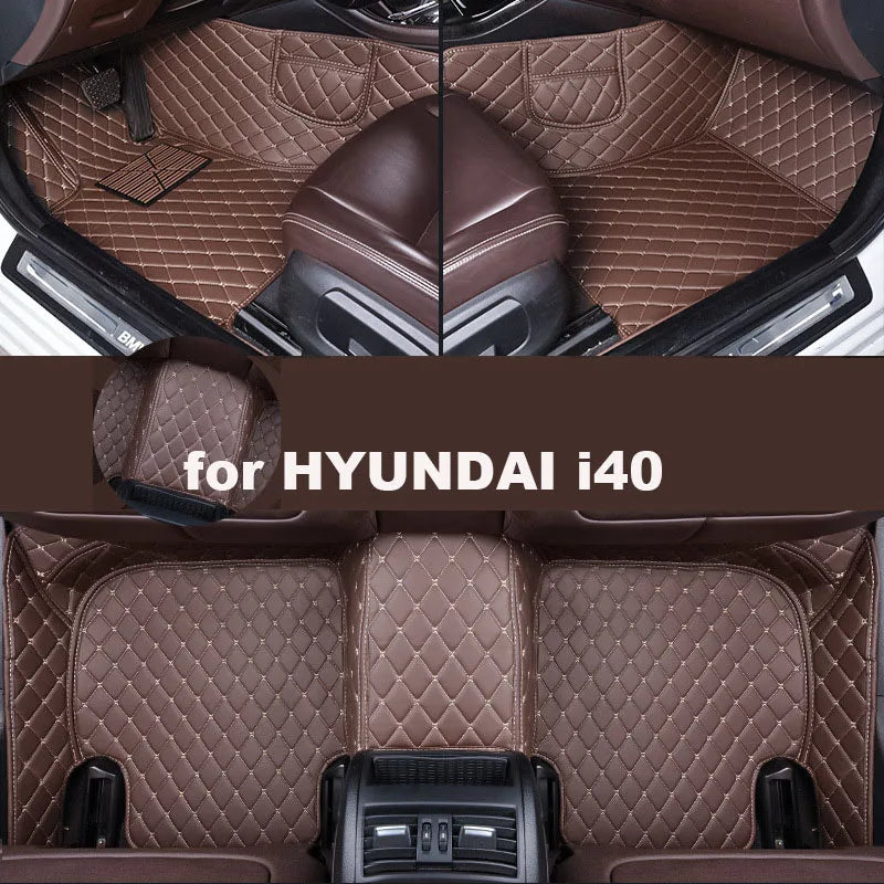 Car Floor Mats for HYUNDAI i40  2010-2016 Accessories Customized Auto Carpets