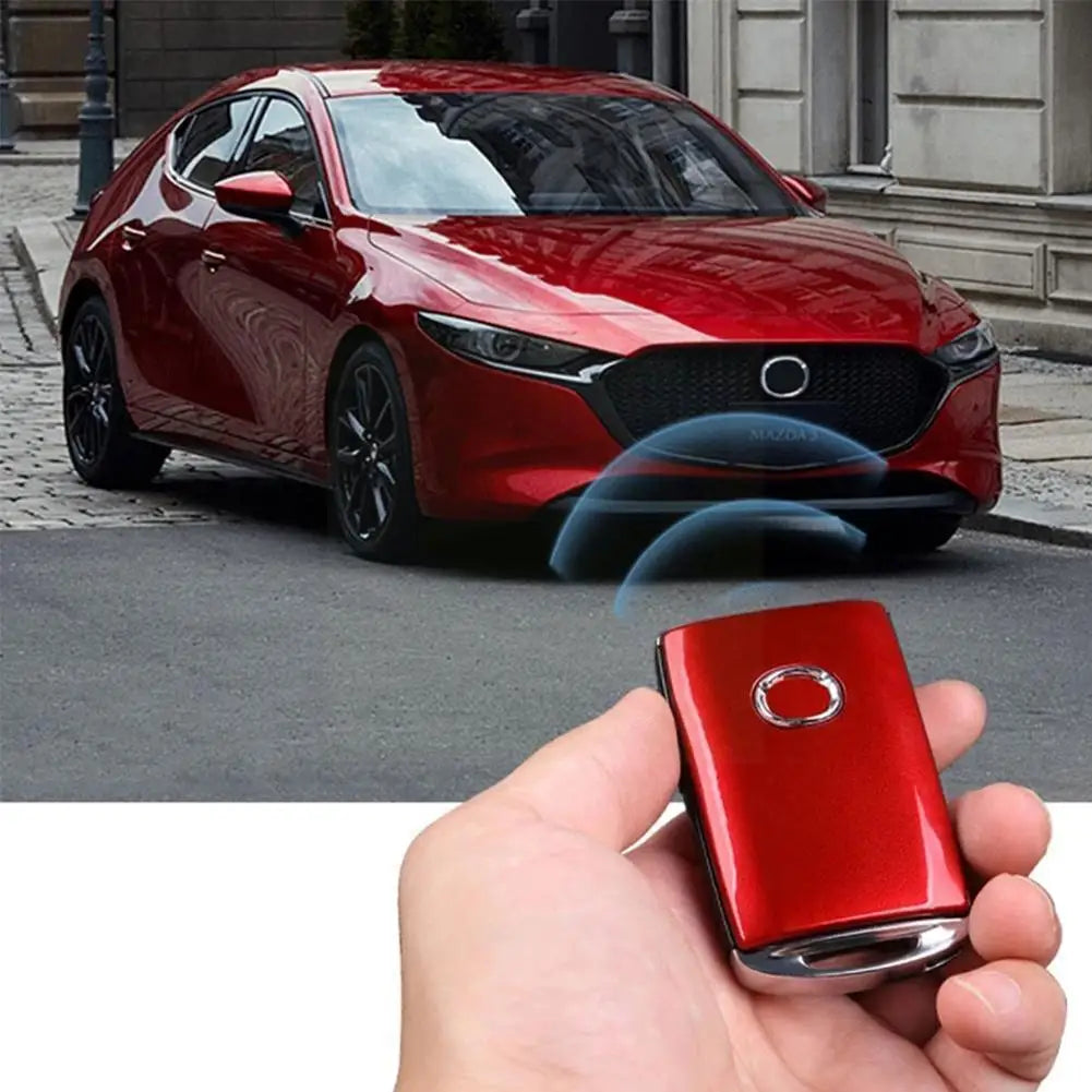 ABS Plastic Replacement Style Car Key Case Cover Protector Shell for Mazda 3 Axela BP CX-30 DM Accessories 2020 2021 2022 2023