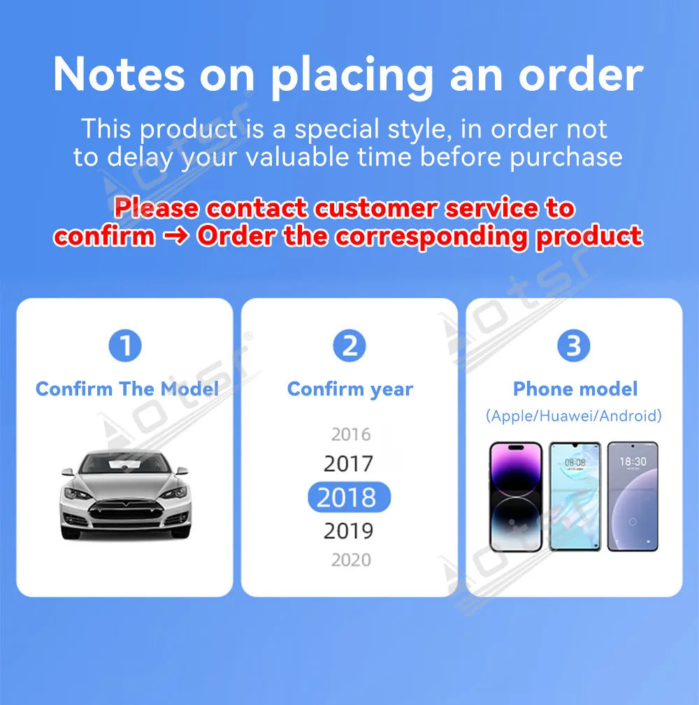 The Car Accessories Modification of Carplay USB Stereo Radio Wireless Plug and Play Compatible with Most Cars