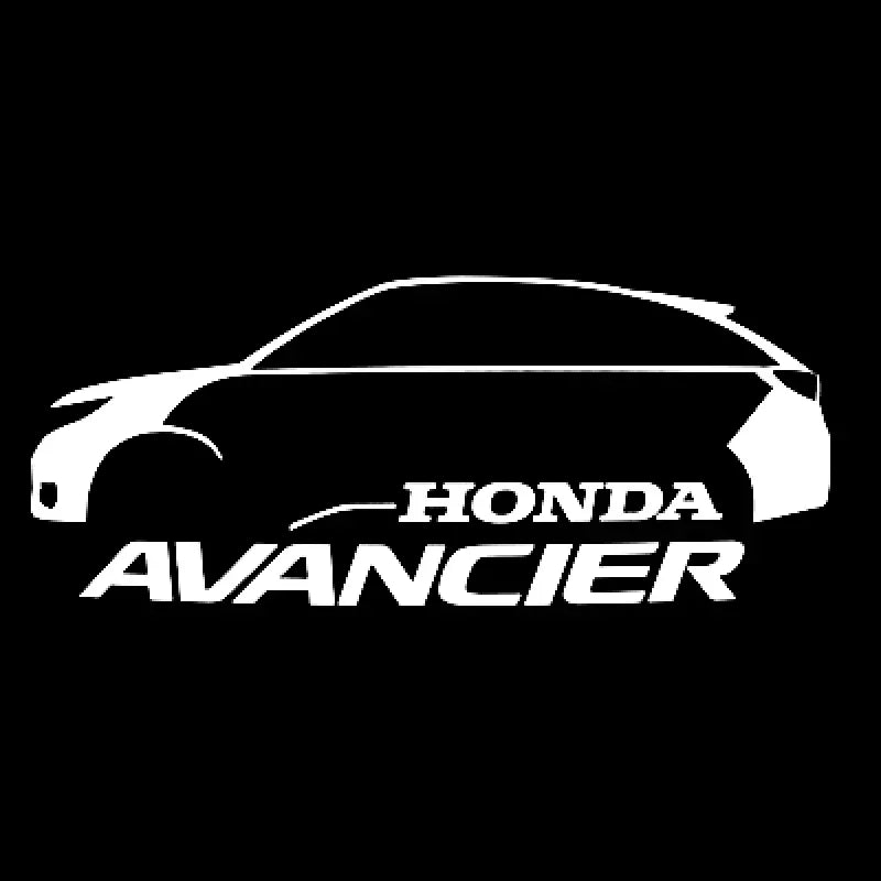 طقم من قطعتين من مصابيح باب السيارة بشعار ليزر لإضاءة الترحيب لسيارة هوندا سيفيك FIT CRV Accord Jazz HRV Dio Stepwgn Prelude Odyssey