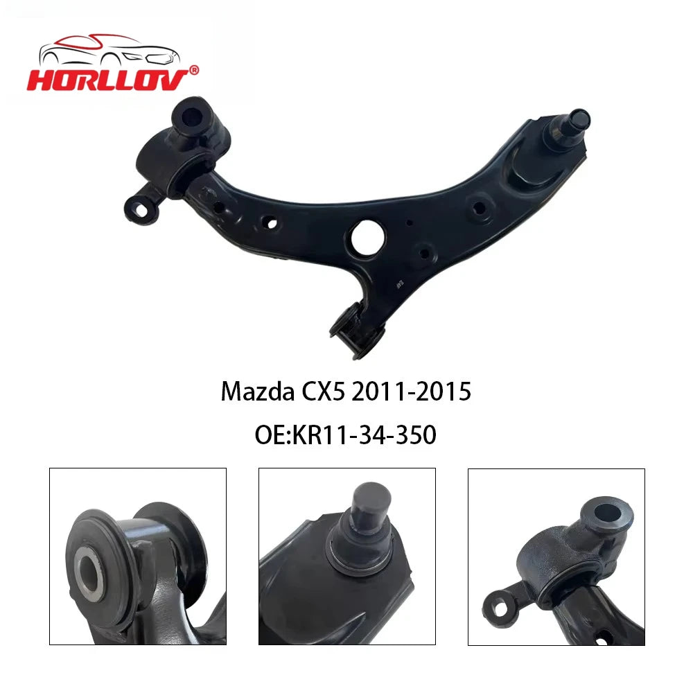 2PCS High Quality Auto Parts Front Lower Control Arm L for Mazda CX5 2011-2015 OE:KR11-34-350
