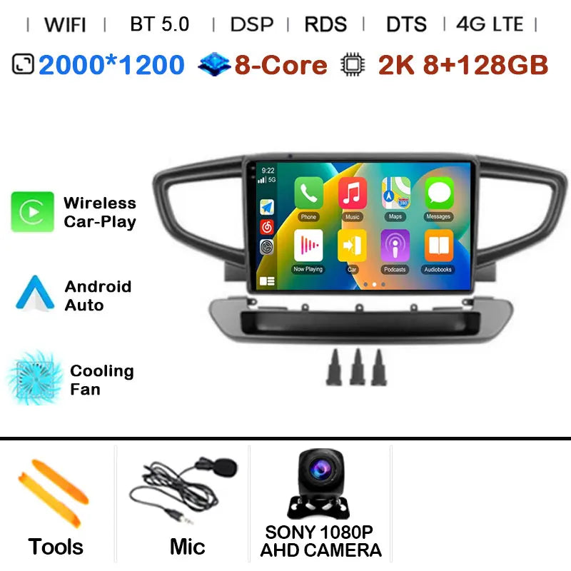 Android 15 For Hyundai IONIQ 2016 2017 2018 2019 2020 Multimedia Navigation GPS Autoradio Player Screen TV Car Radio No 2Din DVD