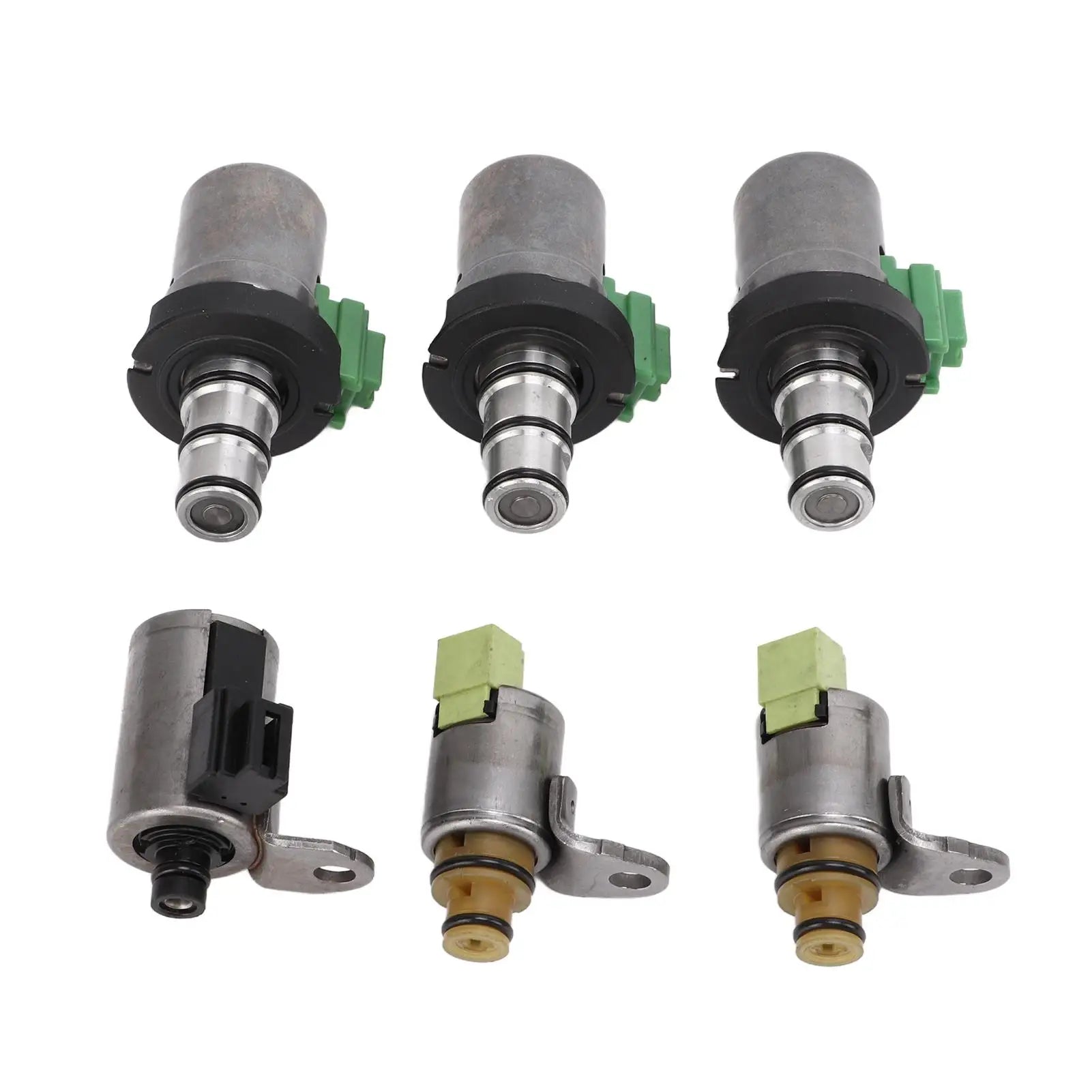6pcs Transmission Shift Solenoid Set 4F27E Replacement for Mazda 2 3 5 6 CX-7 for mpv
