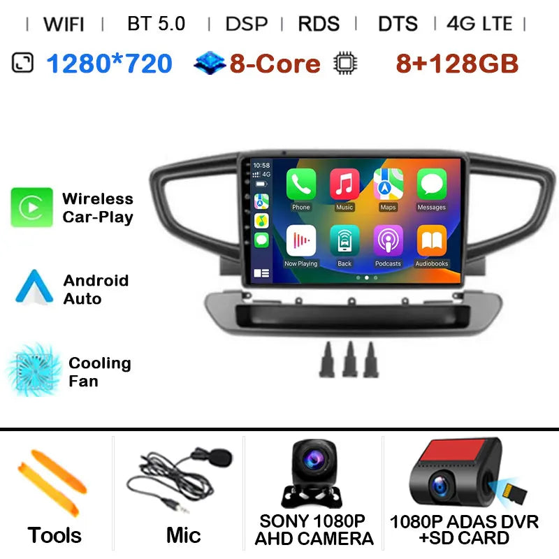 Android 15 For Hyundai IONIQ 2016 2017 2018 2019 2020 Multimedia Navigation GPS Autoradio Player Screen TV Car Radio No 2Din DVD