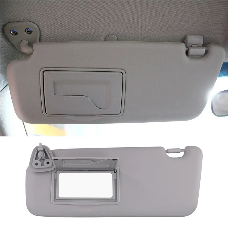 Car Sun Visor Inside Sunshade Gray For Hyundai I30 I30CW 2008-2011