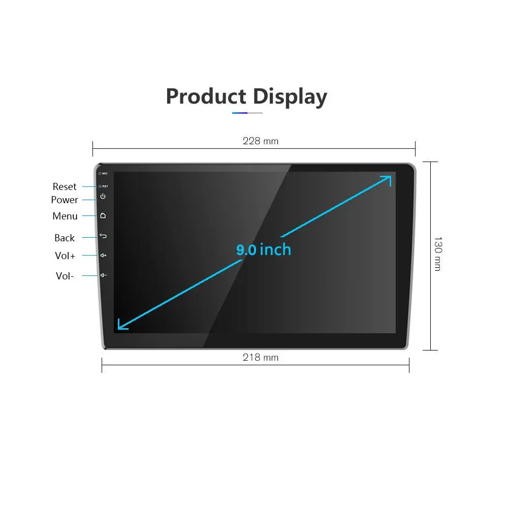 For Hyundai H1 II 2 TQ 2015 - 2021 Car Radio Multimedia Video Player Navigation Android 4G   Carplay Display Camera Monitor