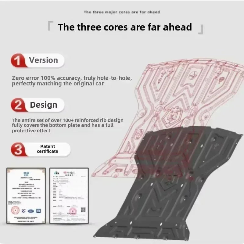Car Accessories Black Under Engine Guard Mudguard Board Splash Shield Mud Fender Plate Panel For Kia K5 Optima 2011-2019 2.0L