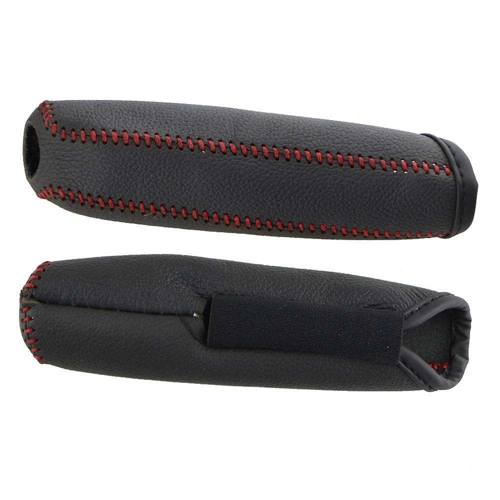 Leather Car Handbrake Hand Brake Cover for Mazda 3 Axela Atenza CX-5 CX3 CX-3 CX5 2015 2016 2017 2018 2019 2020 AT Accessories