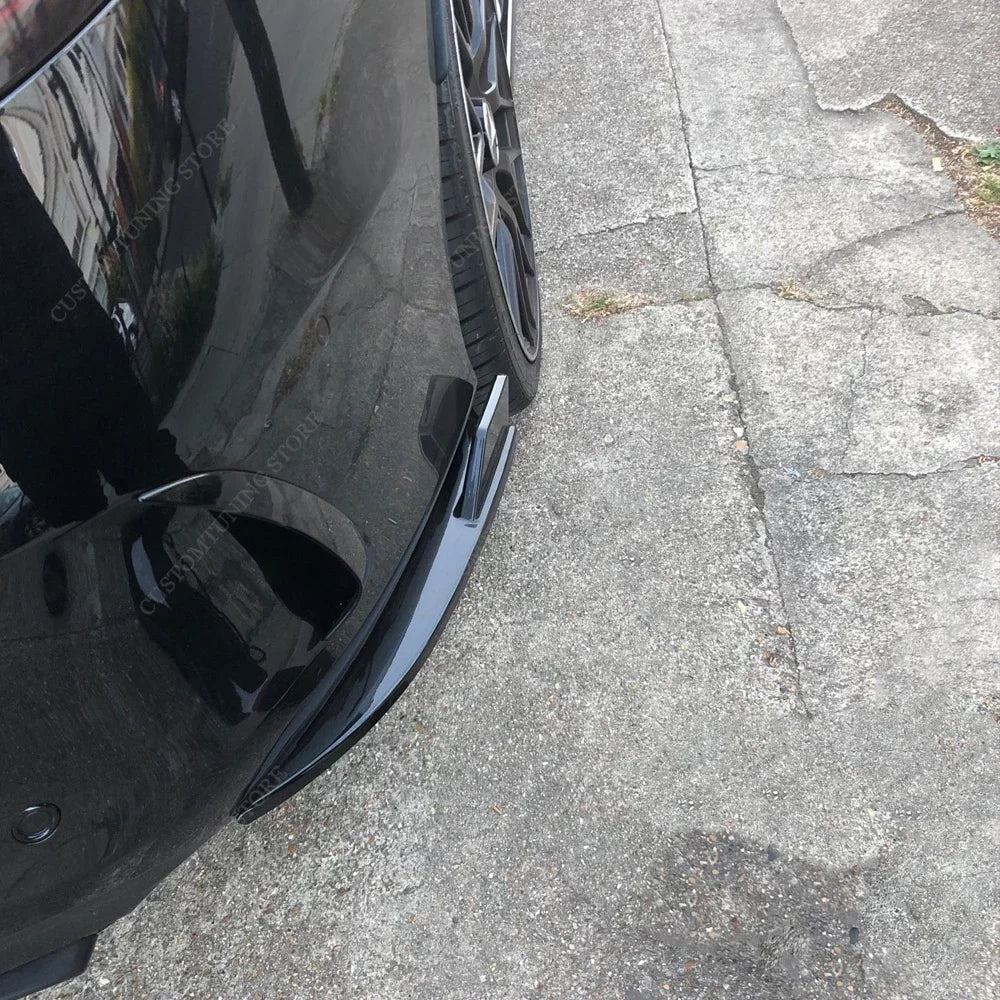 فاصل جانبي للمصد الخلفي لسيارة مرسيدس A205 الفئة C C300 C400 C43 C63 AMG Cabrio فاصل المصد الخلفي تنانير طقم الجسم 2016-2021