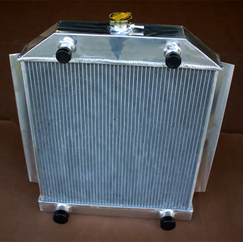 مشعاع ألومنيوم بثلاثة صفوف لسيارات فورد ذات المحرك المسطح V8 MT موديلات 1949-1953، موديلات 1950-1951-1952