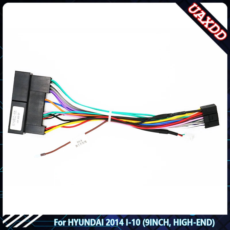 For HYUNDAI 2014 I-10 9INCH HIGH-END Car Radio Android Stereo audio screen multimedia video player navigation  Harness frame