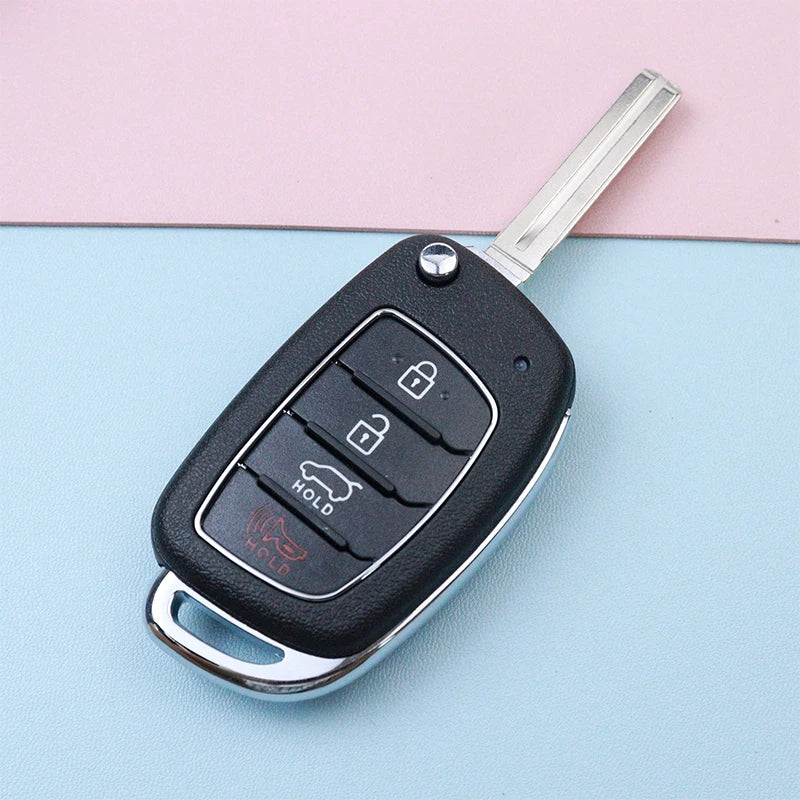 Car Key Shell Case for Hyundai Santa Fe Creta Kona Tucson I10 Sonata I40 Elantra I20 Elantra Verna Solaris IX25 IX35 IX45 HB20