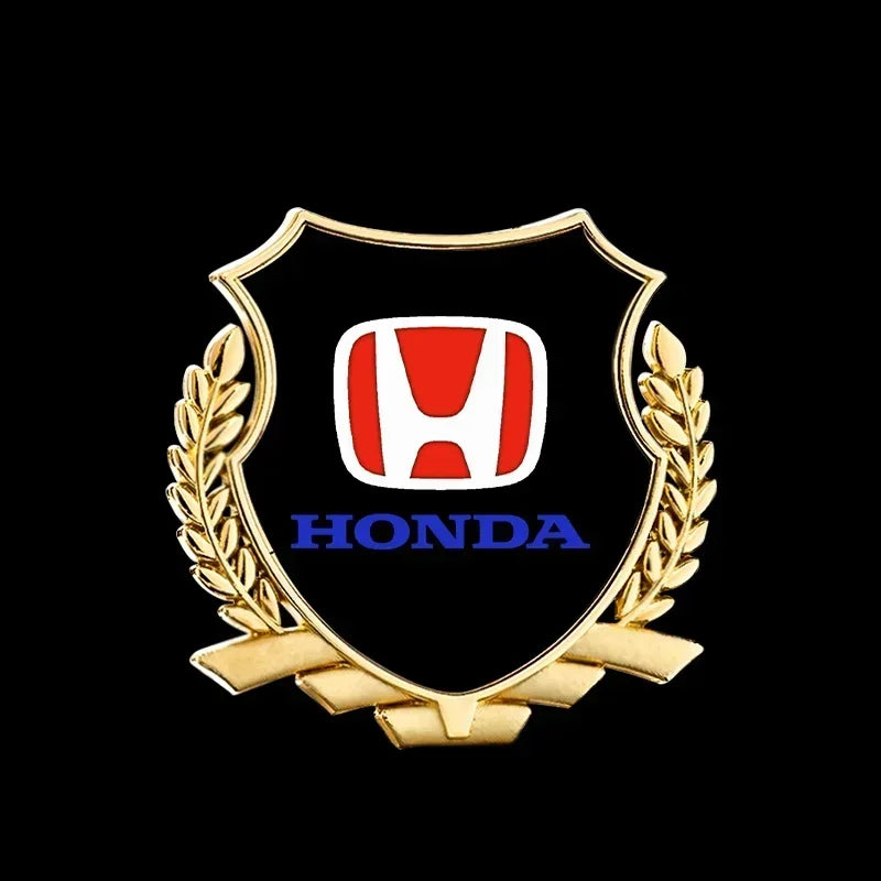 طقم من قطعتين من مصابيح باب السيارة بشعار ليزر لإضاءة الترحيب لسيارة هوندا سيفيك FIT CRV Accord Jazz HRV Dio Stepwgn Prelude Odyssey